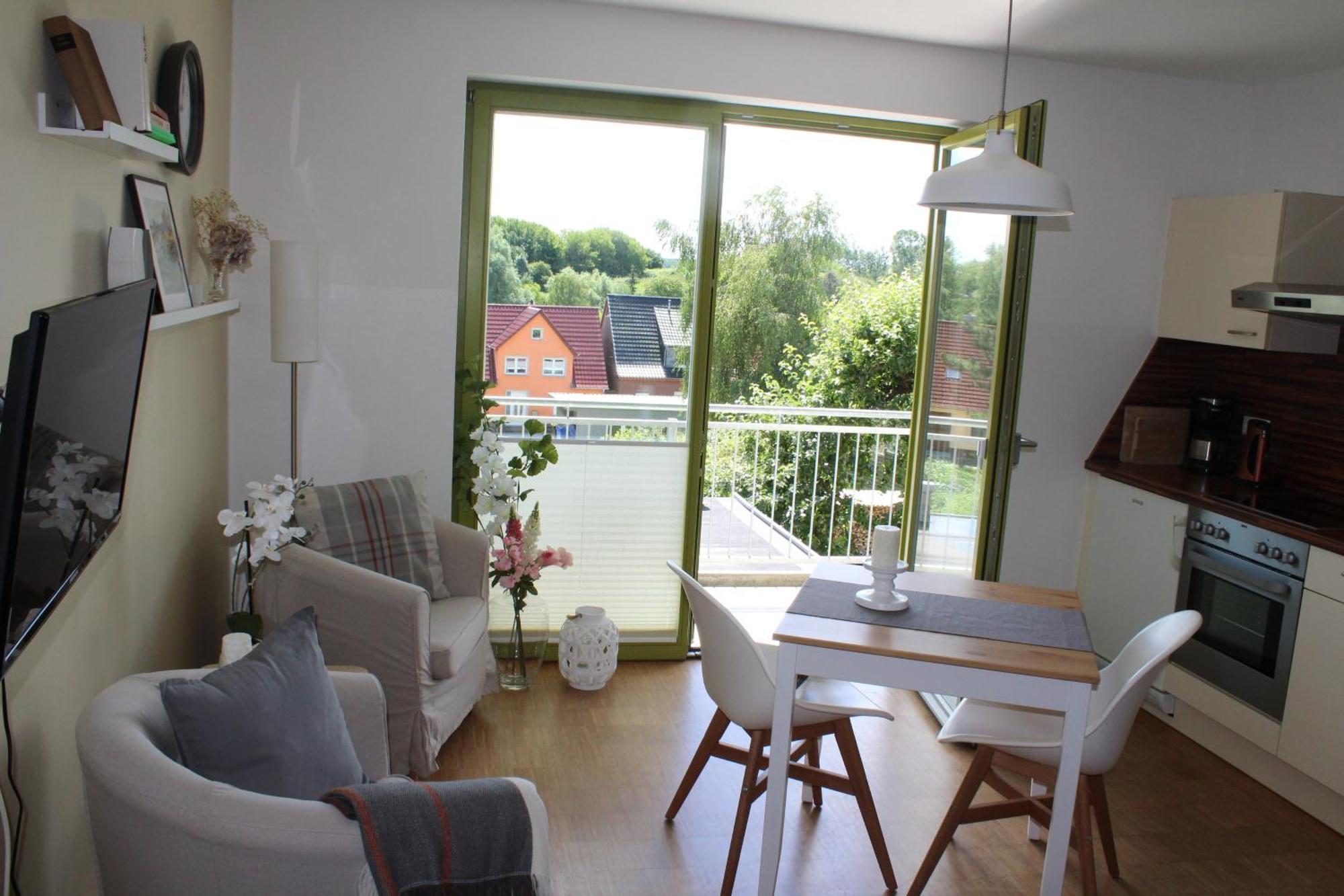 Schwalbennest Am Cafe Wunder Bar Apartment Bad Sulze Екстериор снимка
