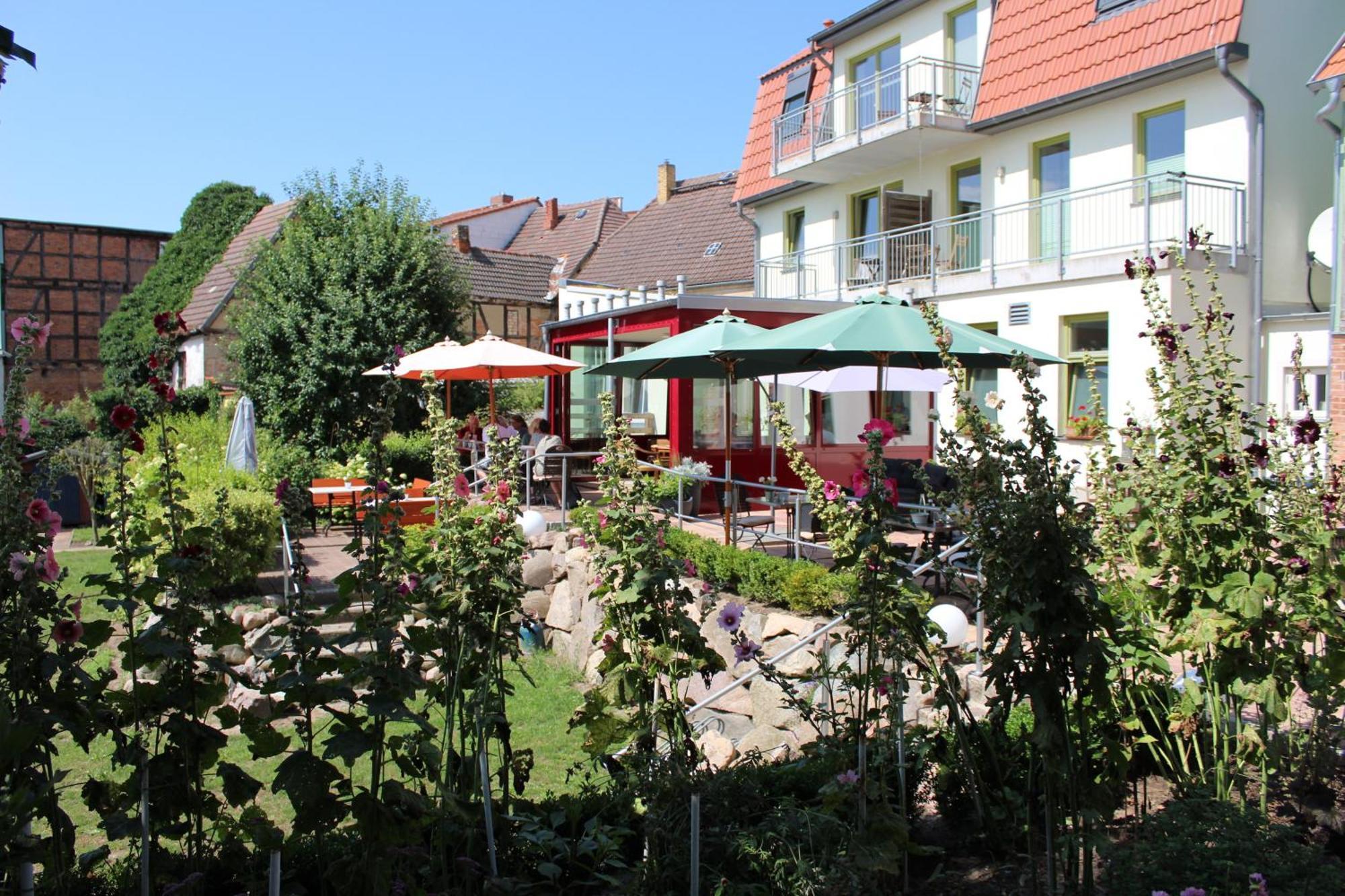 Schwalbennest Am Cafe Wunder Bar Apartment Bad Sulze Екстериор снимка